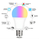 Foco Bombillo LED Inteligente WiFi 9W RGB+CW+WW. Compatible con Apple HomeKit, Alexa y Google Assistant. Luz multicolor regulable.