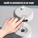 Humidificador Inteligente Con Pantalla LED con efecto de gotas flotantes. Recargable Por USB.