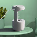 Humidificador Inteligente Con Pantalla LED con efecto de gotas flotantes. Recargable Por USB.