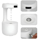 Humidificador Inteligente Con Pantalla LED con efecto de gotas flotantes. Recargable Por USB.