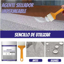 Sellador Impermeable Invisible 300g con Brocha Aplicadora. Agente Líquido Transparente de Alta Resistencia para Sellado a Prueba de Agua.