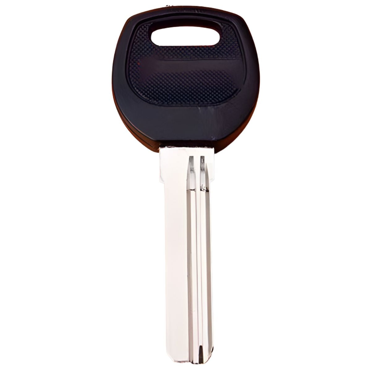 Llave en Blanco con Cabeza Plástica Reforzada (35mmx8.7mm). Ideal para copia o Duplicado Automotriz. Izquierda