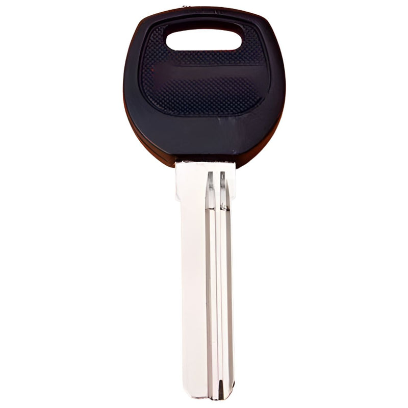 Llave en Blanco con Cabeza Plástica Reforzada (35mmx8.7mm). Ideal para copia o Duplicado Automotriz. Izquierda