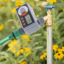 Temporizador de Riego Automático Digital con Pantalla LCD. Set de 10 Metros para Jardín o Terraza. Sistema Programable de Irrigación.