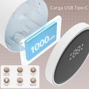 Esterilizador De Cepillo De Dientes Con Luz UVC+UVA De 5V. Soporte de Pared para Cepillo De Plástico ABS Con Secado Automático Y Sensor Infrarrojo.