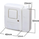 Alarma Magnética Para Puertas Y Ventanas 2.3x1.5x0.6”.  3.6V 120db.Ideal Para Seguridad En Hogares Y Oficinas (6 Unds). Sensor Para Protección Infantil Y Antirrobo.