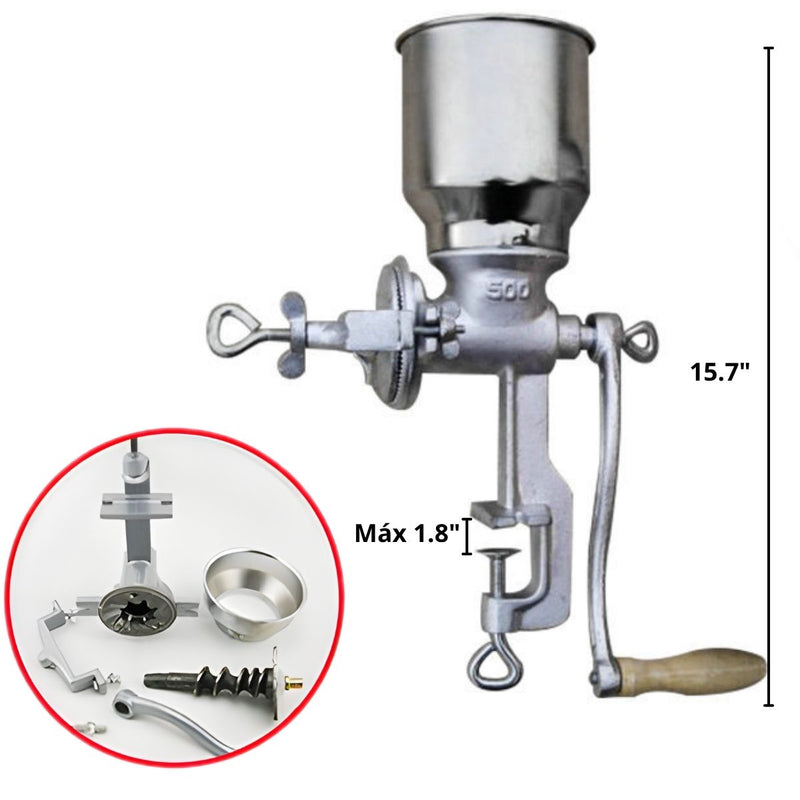 Molino manual De Maiz Hierro Fundido