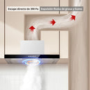 Campana Extractora Empotrable 27.5” (700mm) Motor De Cobre Succión 22m³/min, 390Pa, 110V, 60Hz. Extractor De Humo Y Grasa Para Cocina.