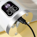 Licuadora Portátil Inalámbrica De 450ml De 50W, 7.4V Y 18000Rpm Con Cuchilla De Acero Inoxidable De 12 Hojas. Batidora Personal Para Jugos Y Smoothies. Color Blanco