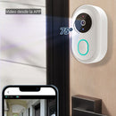 Timbre Inteligente Con Cámara WiFi Y Visión Nocturna E Intercomunicador A Prueba De Agua IP65.