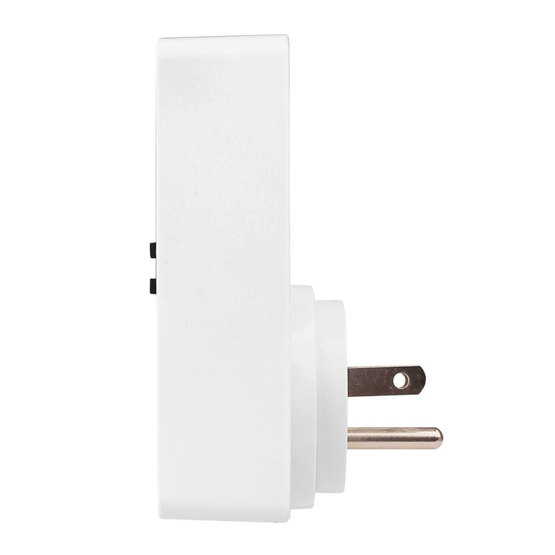 Temporizador Digital Programable Semanal 7 Días. Tomacorriente Con Pantalla LCD, Doble Función ON/OFF Automático. Timer 125V 15A.