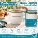 Taza para Café (160ml). Diseño Clásico para Café, Té y Otras Bebidas.