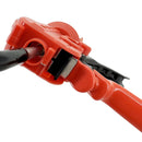 Pistola calafateadora 9” aluminio y acero relación empuje 18:1 alta presión ahorro esfuerzo