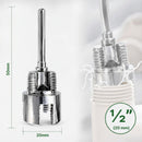 Terraja para Tubería PPR PVC ½” (20 mm). Roscadora de Plomería de Aleación de Acero de 4 Puntos con Varilla para Plomería y Reparación