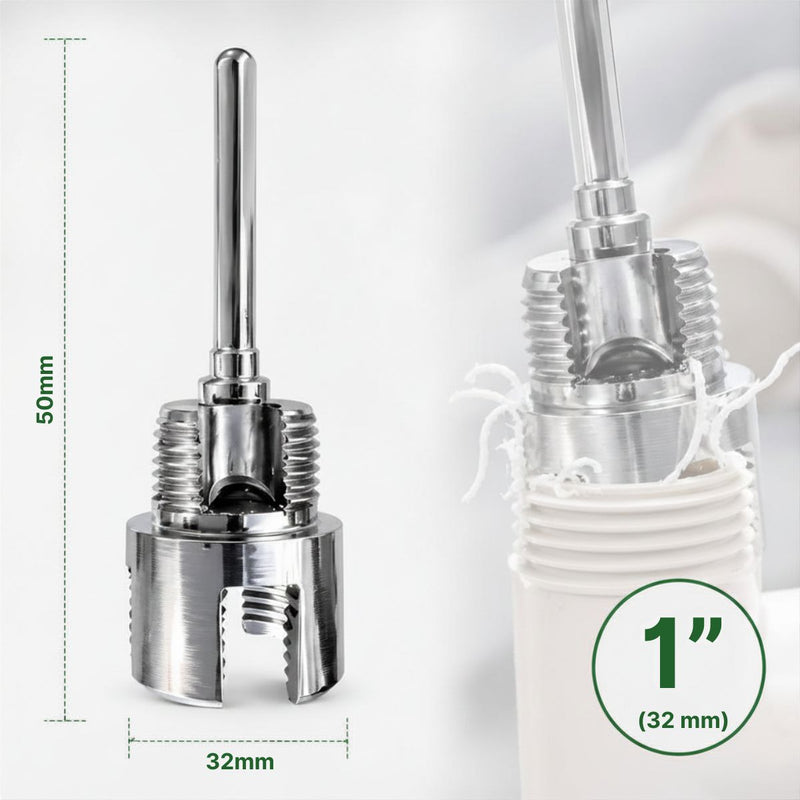 Terraja para Tubería PPR PVC 1” (32 mm). Roscadora de Plomería de Aleación de Acero con Varilla para Plomería y Reparación