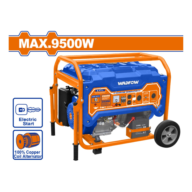 Generador de Gasolina 95002W. 110-120V.Frec. nominal: 60Hz. Veloc. 3600rpm.Motor: 4 tiempos.