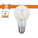 Bombillo Filamento LED 4W 2700K 100~240V/50-60Hz. Luz Cálida. 15000 Horas. 470 Lumens. Base E27.