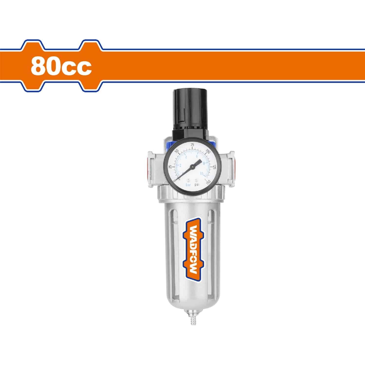 Regulador Del Filtro Del Aire Para Compresores 80Cc. Finura Filtro: 40Μm. Entrada De Aire:1/4"