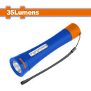 Linterna De Mano. 35Lm. Interruptor De Luz. Usa 3 Pilas Alcalinas AAA. Peso: 50G. D/L: 40/152Mm.