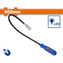 Recogedor Flexible Magnético Con LED 600Mm. Potencia 5 Lbs. Mango Plástico.