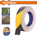 Tape Antideslizante Cinta Antiderrapante Amarillo/Negro 5Mx25mm. Esp:0.78Mm. Ideal Para Pisos,Escaleras.