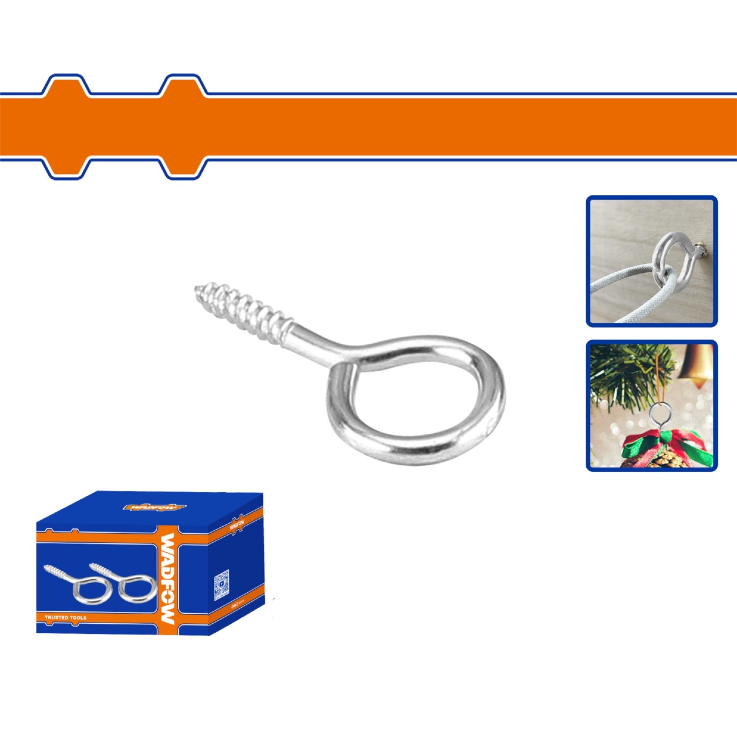 Tornillos de Ojo Acero al carbono Galvanizado