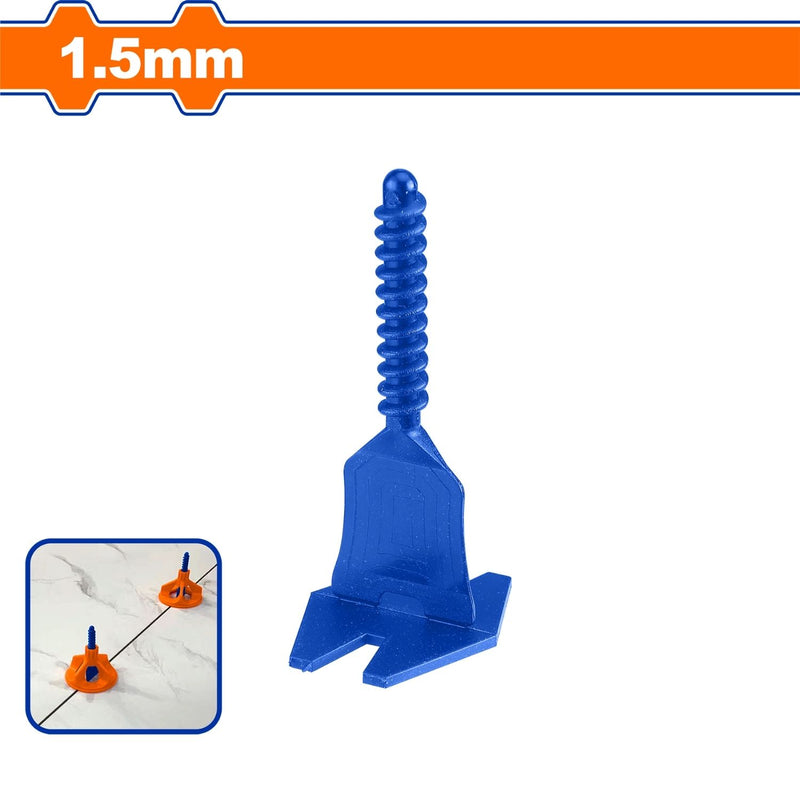 Niveladores de Baldosas Línea Junta 1.5mm Set 100 pzas.