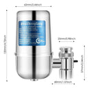 Filtro de agua para grifo. Purificador de agua de 8 etapas ideal para llave de fregadero.