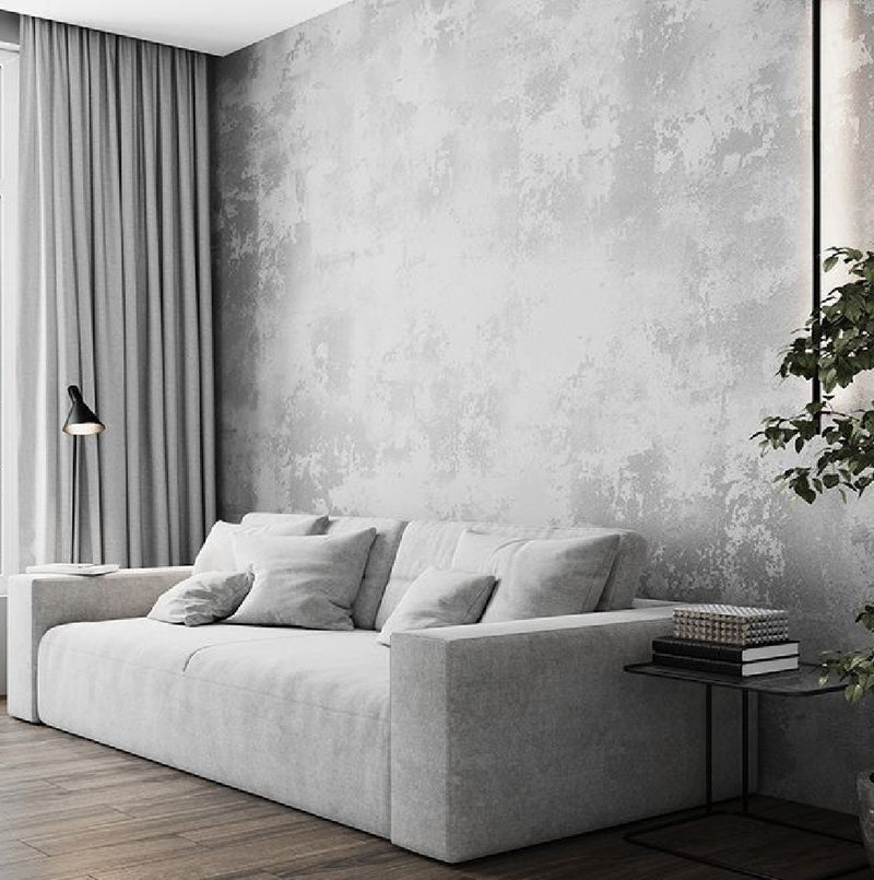 Panel Decorativo WPC Bambú 1.22M X 2.80M X5mm Microcemento claro Texturizado