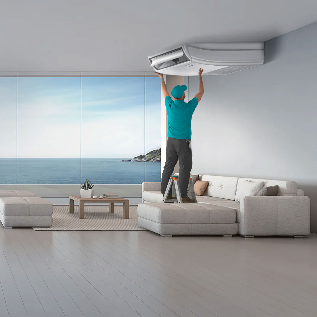 Instalación De Aire Piso Techo 60,000Btu (Cuenta Con Garantía Carbone)