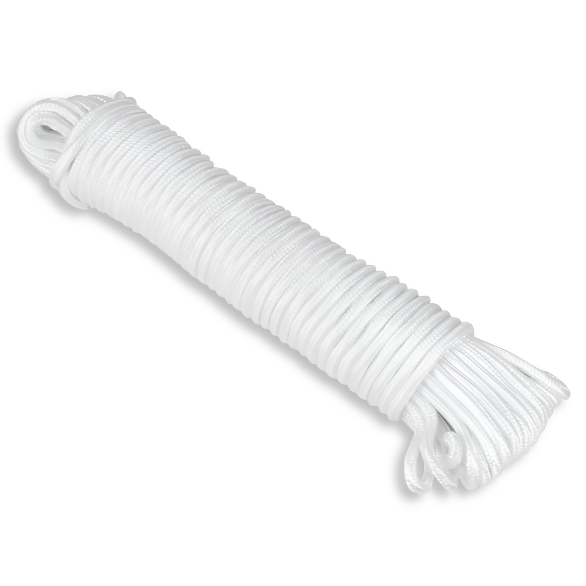 Cuerda Trenzada Gamma 4mm x 1m Suave al tacto. Soga para acampar, Mecate para tendedero.