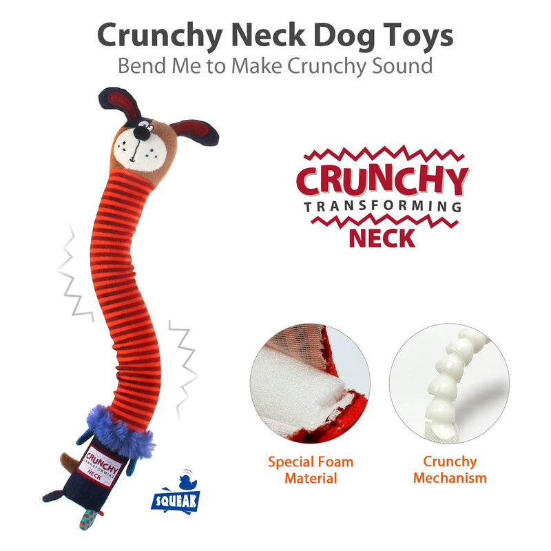Juguete Perro Cuello Largo Crunchy Para Mascota