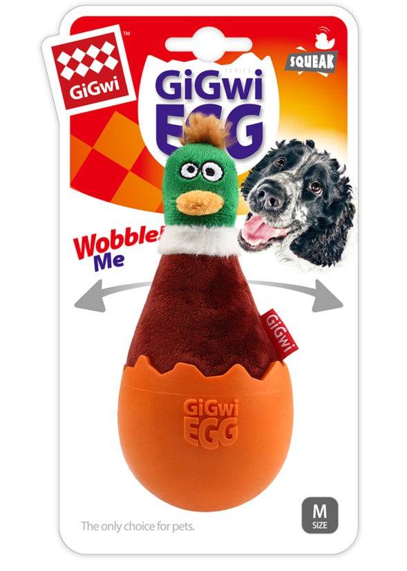 Peluche Pato Gigwi EGG Chocolate Para Mascota