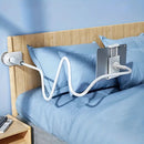 Soporte Flexible Universal para Tablet y Celular de 138 cm. Brazo Largo con Pinza Ajustable para Dispositivos de hasta 10”.