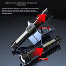 Linterna de Mano Recargable con Enfoque Ajustable y Resistencia al Agua. Ideal para Camping y Emergencias.