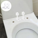 Tornillos Plásticos para Tapa de inodoros Sanitario Inferior 3.6 cm (Juego de 2 Piezas)