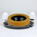 Anillo de cera Kit de instalación para inodoros con brida sanitaria y tornillos.