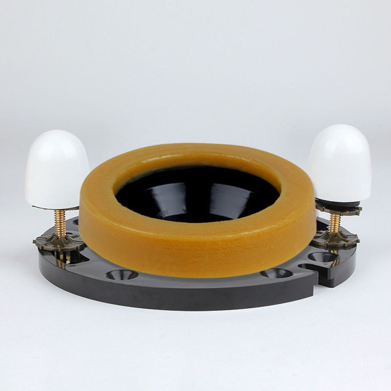 Anillo de cera Kit de instalación para inodoros con brida sanitaria y tornillos.