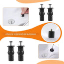 Tornillo Expansivo para Asiento de Inodoro Universal 18mm. (Juego de 2 Piezas) Perno de Repuesto Antideslizante.