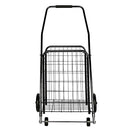 Carrito Plegable de Compras con Ruedas Grandes y Canasta Reforzada 57L. Carretilla Multiusos. Trolley