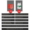 Mini Nevera Cooler Portátil 7.5L para Auto. Hielera para Carro12V. Función Frío 15°C y Calor 60°C. Hielera Pequeña Color Azul. 31x17x31 cm.