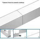 Lámpara Lineal colgante LED Blanca 40W CCT 4000 lm. Conexión continua hasta 20 lámparas