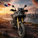 Carbone Dragoon 250cc color Negro Enduro Touring 1 cilindro 250cc 4 válvulas 6 velocidades Protección Off-Road Doble Disco
