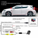Monitor Táctil HD 7” Para Auto con Cámara de Reversa, Bluetooth, AirPlay y Control por Voz. Pantalla Portátil para Vehículo con CarPlay y Android Auto Inalámbrico