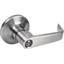 Cerradura de manija tubular Whistler baño níquel satinado Lock