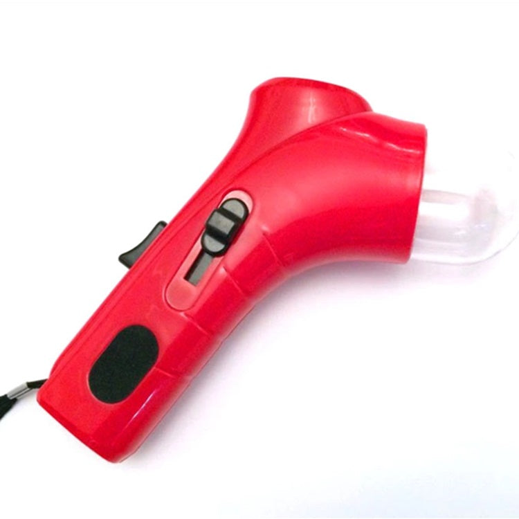 Lanzador de alimento para mascotas, con resorte. Color Rojo.