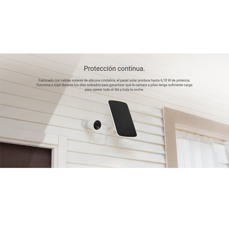 Panel solar para cámara SYC007