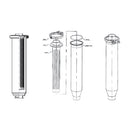 Filtros rectos sanitarios. Tipo clamp .3A. T-304.