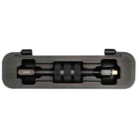 Extractor De Inyectores Diésel. Longitud De La Barra: 175mm. Longitud Del Peso: 60mm. Peso: 985G. Material: Acero Al Carbono. Diámetro De La Barra: 16mm.