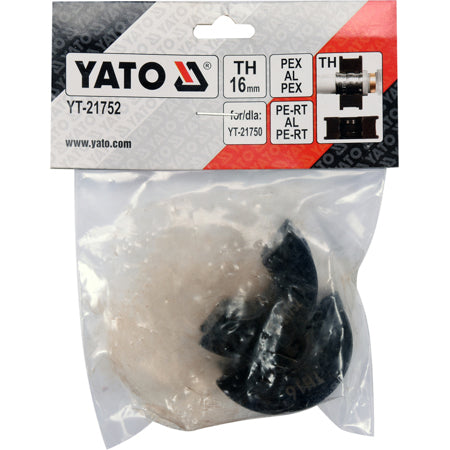 Dados para pinza pex YT-21750 tipo U y tipo TH